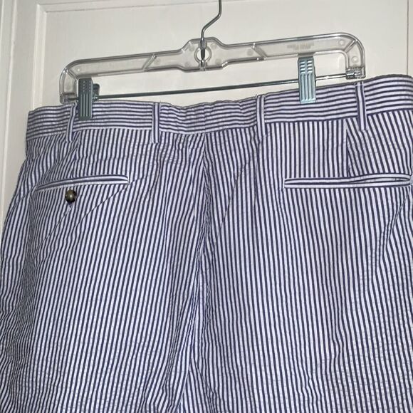 Nwot Berle blue & white seersucker shorts - Picture 5 of 7